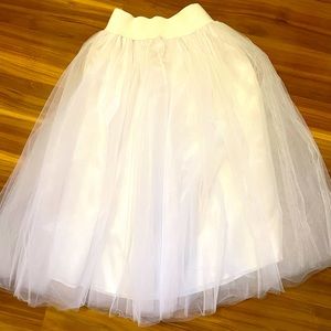 Tulle skirt
